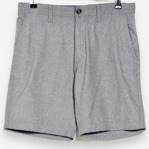 WALLIN & BROS. Men’s Grey Chambray 100% Cotton Golf Shorts